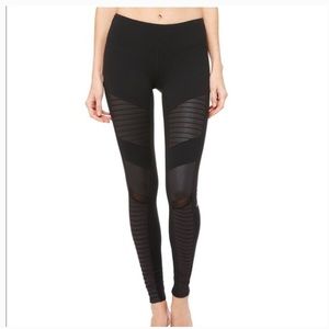 ALO Yoga Moto Legging Black (low waist)